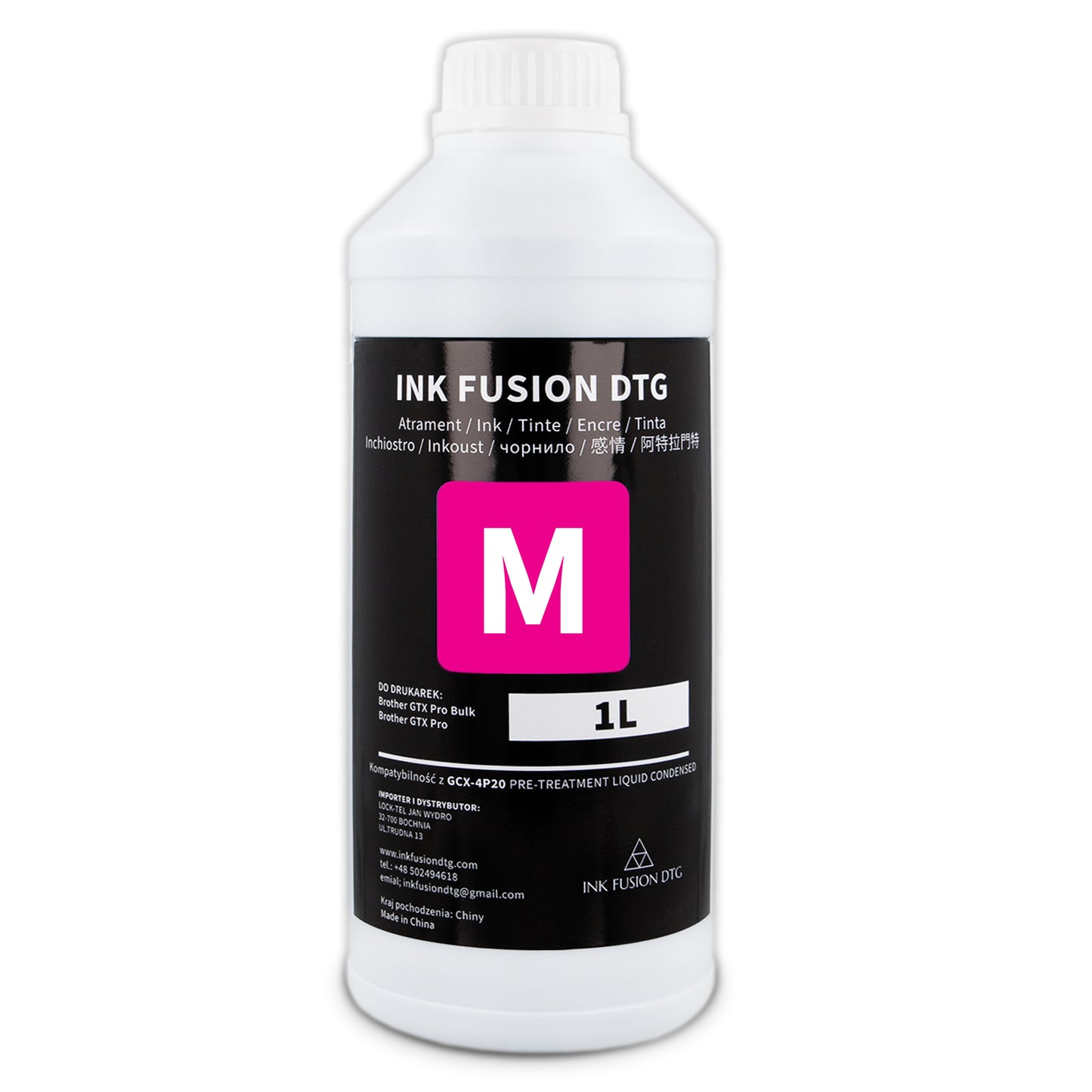 Atramenty INK Fusion DTG Magenta 1L
