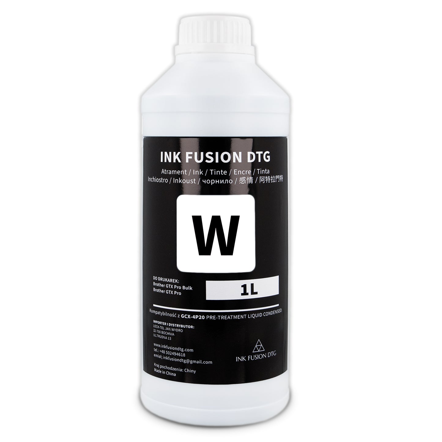 Atramenty INK Fusion DTG White 1L